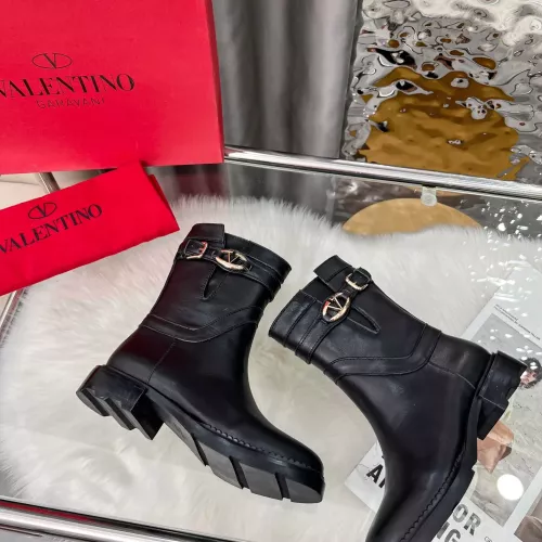 Cheap Valentino Boots For Women #1368601 Replica Wholesale [$115.00 USD] [ITEM#1368601] on Replica Valentino Boots