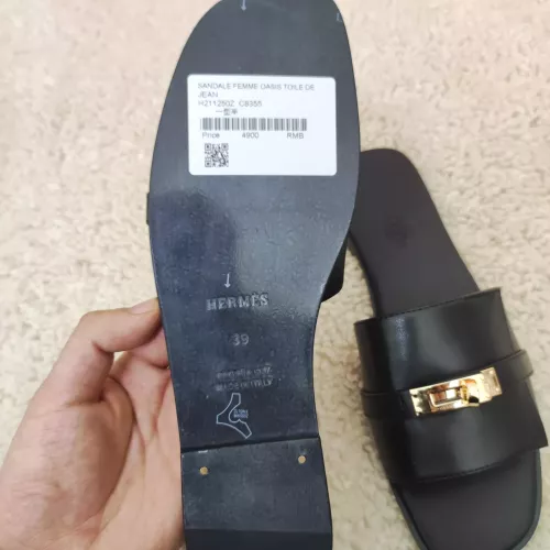 Cheap Hermes Slippers For Women #1368661 Replica Wholesale [$85.00 USD] [ITEM#1368661] on Replica Hermes Slippers