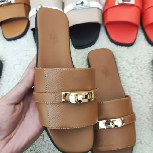 Cheap Hermes Slippers For Women #1368664 Replica Wholesale [$85.00 USD] [ITEM#1368664] on Replica Hermes Slippers