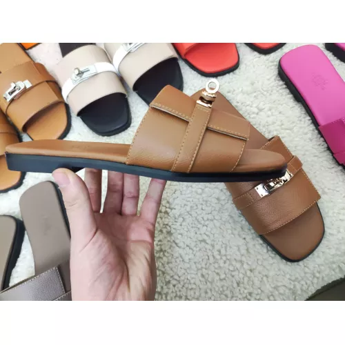 Cheap Hermes Slippers For Women #1368664 Replica Wholesale [$85.00 USD] [ITEM#1368664] on Replica Hermes Slippers