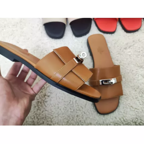 Cheap Hermes Slippers For Women #1368665 Replica Wholesale [$85.00 USD] [ITEM#1368665] on Replica Hermes Slippers