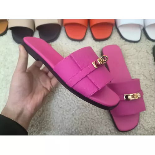 Cheap Hermes Slippers For Women #1368671 Replica Wholesale [$85.00 USD] [ITEM#1368671] on Replica Hermes Slippers