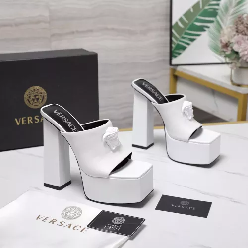 Cheap Versace Slippers For Women #1368673 Replica Wholesale [$118.00 USD] [ITEM#1368673] on Replica Versace Slippers