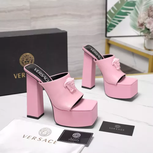 Cheap Versace Slippers For Women #1368674 Replica Wholesale [$118.00 USD] [ITEM#1368674] on Replica Versace Slippers