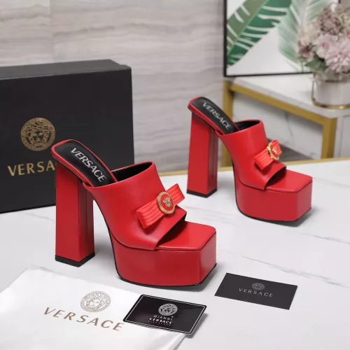 Cheap Versace Slippers For Women #1368675 Replica Wholesale [$118.00 USD] [ITEM#1368675] on Replica Versace Slippers