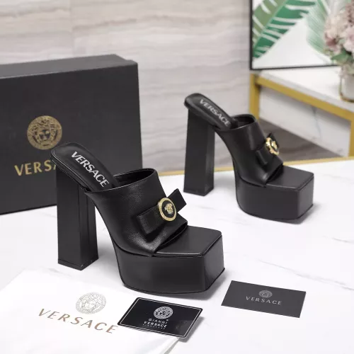 Cheap Versace Slippers For Women #1368676 Replica Wholesale [$118.00 USD] [ITEM#1368676] on Replica Versace Slippers