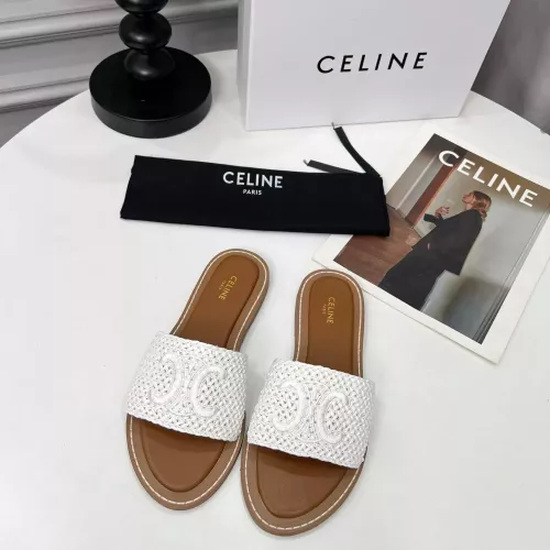 Cheap Celine Slippers For Women #1368698 Replica Wholesale [$76.00 USD] [ITEM#1368698] on Replica Celine Slippers