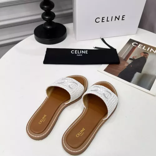 Cheap Celine Slippers For Women #1368698 Replica Wholesale [$76.00 USD] [ITEM#1368698] on Replica Celine Slippers