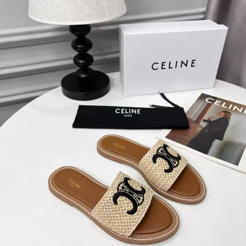 Cheap Celine Slippers For Women #1368699 Replica Wholesale [$76.00 USD] [ITEM#1368699] on Replica Celine Slippers