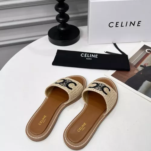 Cheap Celine Slippers For Women #1368699 Replica Wholesale [$76.00 USD] [ITEM#1368699] on Replica Celine Slippers