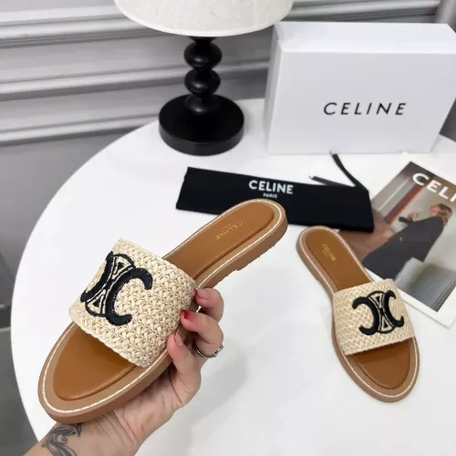 Cheap Celine Slippers For Women #1368699 Replica Wholesale [$76.00 USD] [ITEM#1368699] on Replica Celine Slippers