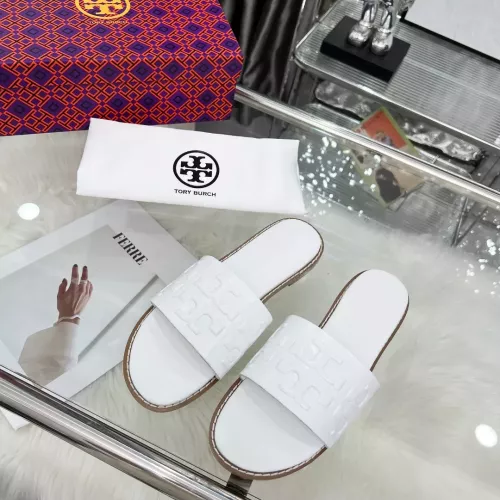 Cheap Tory Burch TB Slippers For Women #1368702 Replica Wholesale [$82.00 USD] [ITEM#1368702] on Replica Tory Burch TB Slippers