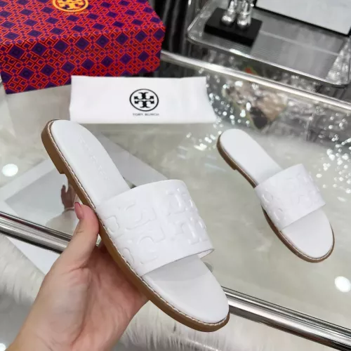Cheap Tory Burch TB Slippers For Women #1368702 Replica Wholesale [$82.00 USD] [ITEM#1368702] on Replica Tory Burch TB Slippers