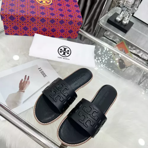 Cheap Tory Burch TB Slippers For Women #1368706 Replica Wholesale [$82.00 USD] [ITEM#1368706] on Replica Tory Burch TB Slippers
