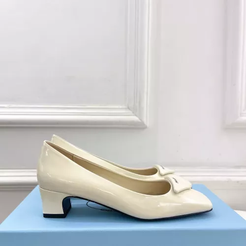 Cheap Prada High-heeled Shoes For Women #1368723 Replica Wholesale [$108.00 USD] [ITEM#1368723] on Replica Prada High-heeled Shoes