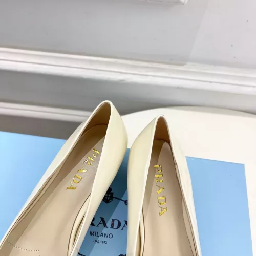 Cheap Prada High-heeled Shoes For Women #1368723 Replica Wholesale [$108.00 USD] [ITEM#1368723] on Replica Prada High-heeled Shoes
