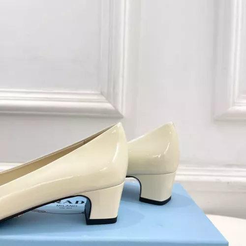 Cheap Prada High-heeled Shoes For Women #1368723 Replica Wholesale [$108.00 USD] [ITEM#1368723] on Replica Prada High-heeled Shoes