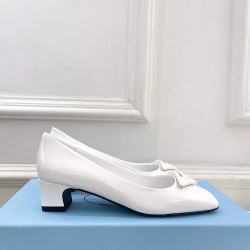 Cheap Prada High-heeled Shoes For Women #1368724 Replica Wholesale [$108.00 USD] [ITEM#1368724] on Replica Prada High-heeled Shoes