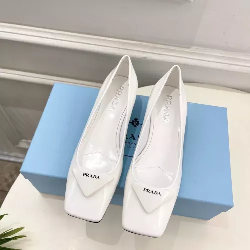 Cheap Prada High-heeled Shoes For Women #1368724 Replica Wholesale [$108.00 USD] [ITEM#1368724] on Replica Prada High-heeled Shoes