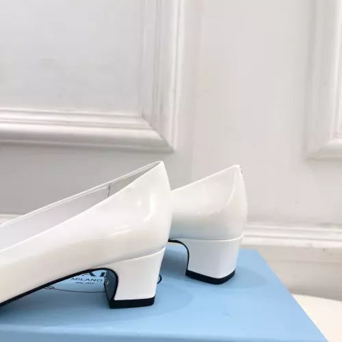 Cheap Prada High-heeled Shoes For Women #1368724 Replica Wholesale [$108.00 USD] [ITEM#1368724] on Replica Prada High-heeled Shoes