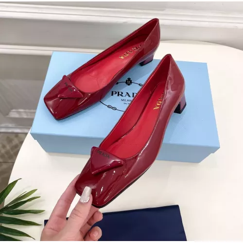 Prada High-heeled Shoes For Women #1368725