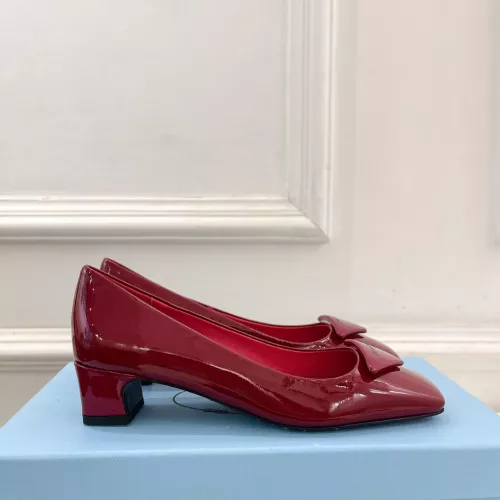 Cheap Prada High-heeled Shoes For Women #1368725 Replica Wholesale [$108.00 USD] [ITEM#1368725] on Replica Prada High-heeled Shoes
