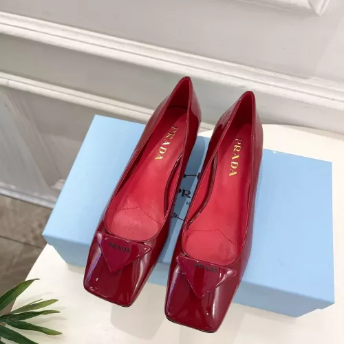 Cheap Prada High-heeled Shoes For Women #1368725 Replica Wholesale [$108.00 USD] [ITEM#1368725] on Replica Prada High-heeled Shoes
