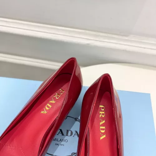 Cheap Prada High-heeled Shoes For Women #1368725 Replica Wholesale [$108.00 USD] [ITEM#1368725] on Replica Prada High-heeled Shoes