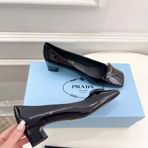 Cheap Prada High-heeled Shoes For Women #1368727 Replica Wholesale [$108.00 USD] [ITEM#1368727] on Replica Prada High-heeled Shoes
