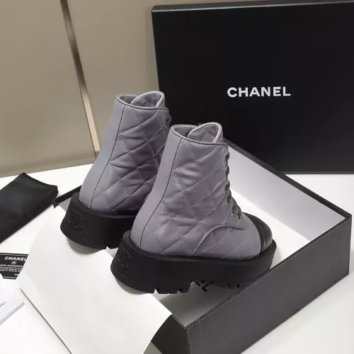 Cheap Chanel Boots For Women #1368729 Replica Wholesale [$115.00 USD] [ITEM#1368729] on Replica Chanel Boots
