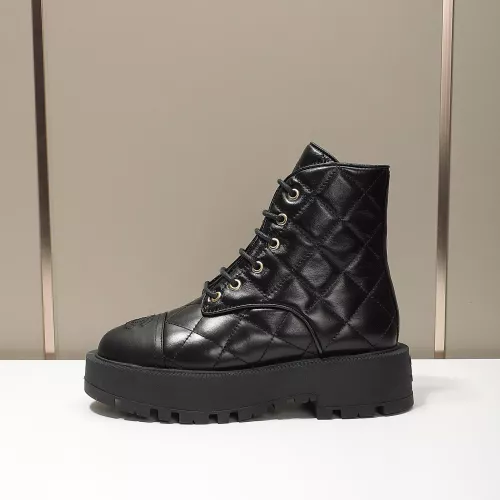 Cheap Chanel Boots For Women #1368730 Replica Wholesale [$115.00 USD] [ITEM#1368730] on Replica Chanel Boots