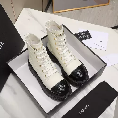 Cheap Chanel Boots For Women #1368731 Replica Wholesale [$115.00 USD] [ITEM#1368731] on Replica Chanel Boots