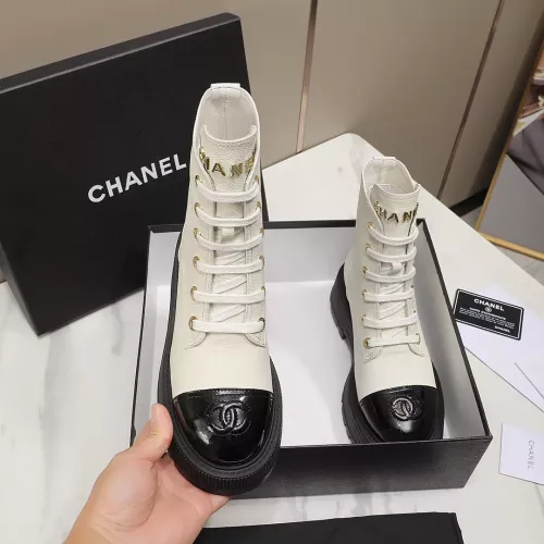 Cheap Chanel Boots For Women #1368731 Replica Wholesale [$115.00 USD] [ITEM#1368731] on Replica Chanel Boots