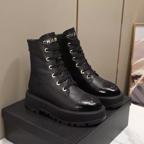 Cheap Chanel Boots For Women #1368732 Replica Wholesale [$115.00 USD] [ITEM#1368732] on Replica Chanel Boots