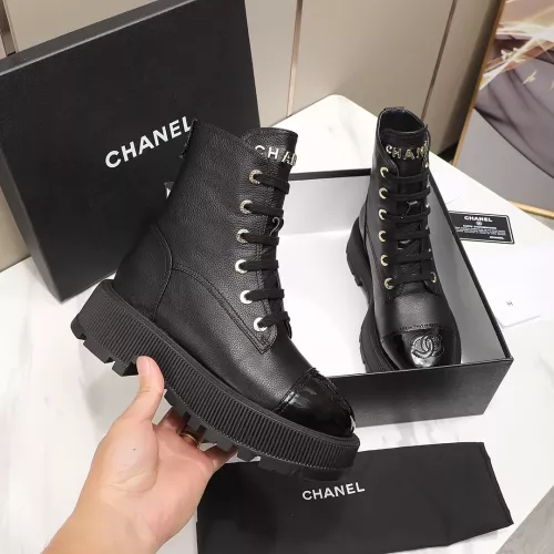 Cheap Chanel Boots For Women #1368732 Replica Wholesale [$115.00 USD] [ITEM#1368732] on Replica Chanel Boots