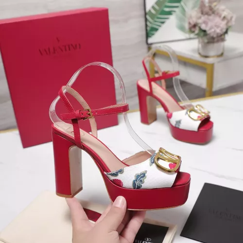 Cheap Valentino Sandal For Women #1368734 Replica Wholesale [$125.00 USD] [ITEM#1368734] on Replica Valentino Sandal