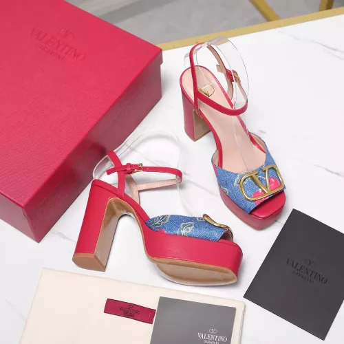 Cheap Valentino Sandal For Women #1368735 Replica Wholesale [$125.00 USD] [ITEM#1368735] on Replica Valentino Sandal
