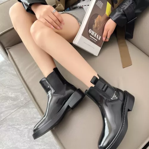 Cheap Prada Boots For Women #1368739 Replica Wholesale [$108.00 USD] [ITEM#1368739] on Replica Prada Boots
