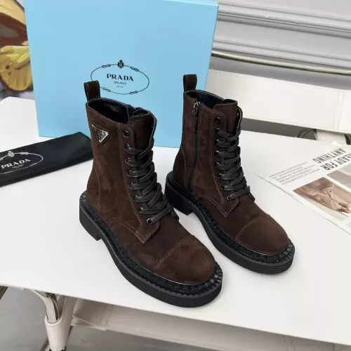 Cheap Prada Boots For Women #1368741 Replica Wholesale [$115.00 USD] [ITEM#1368741] on Replica Prada Boots