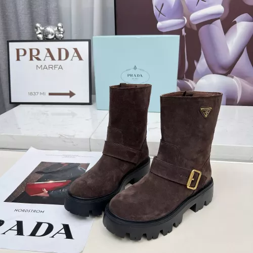 Cheap Prada Boots For Women #1368748 Replica Wholesale [$115.00 USD] [ITEM#1368748] on Replica Prada Boots