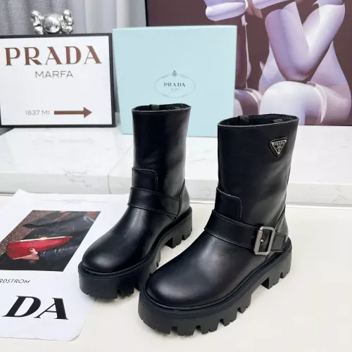 Cheap Prada Boots For Women #1368750 Replica Wholesale [$115.00 USD] [ITEM#1368750] on Replica Prada Boots