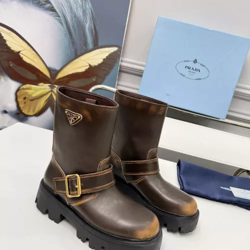 Cheap Prada Boots For Women #1368752 Replica Wholesale [$115.00 USD] [ITEM#1368752] on Replica Prada Boots