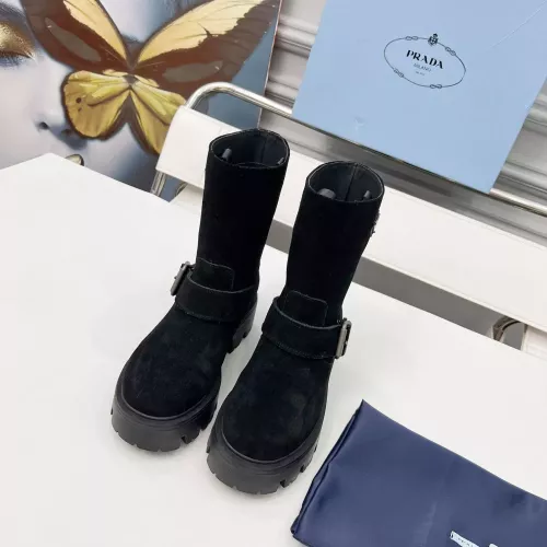 Cheap Prada Boots For Women #1368754 Replica Wholesale [$115.00 USD] [ITEM#1368754] on Replica Prada Boots