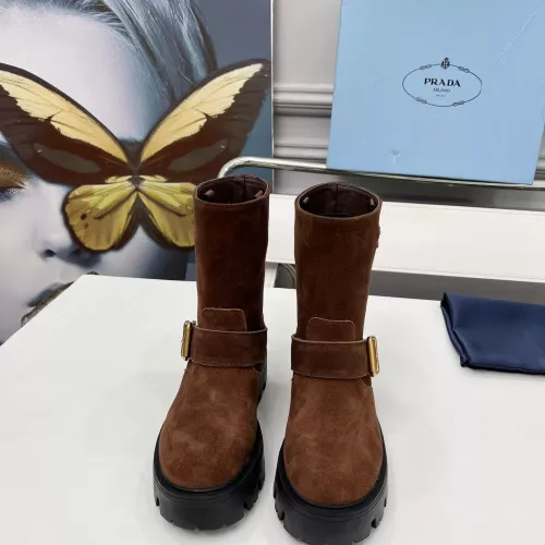 Cheap Prada Boots For Women #1368755 Replica Wholesale [$115.00 USD] [ITEM#1368755] on Replica Prada Boots