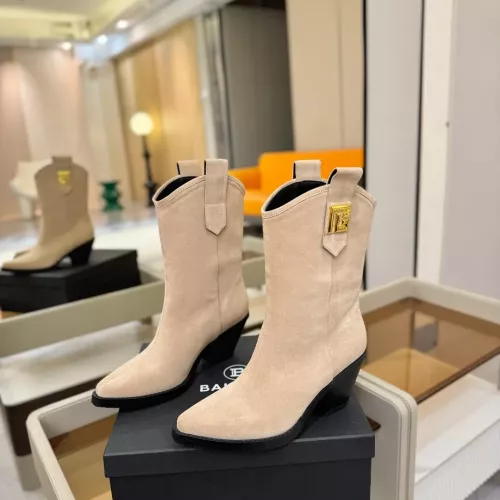 Cheap Balmain Boots For Women #1368763 Replica Wholesale [$192.00 USD] [ITEM#1368763] on Replica Balmain Boots