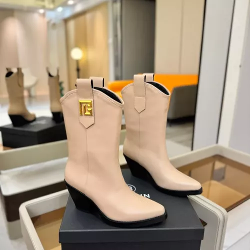 Cheap Balmain Boots For Women #1368767 Replica Wholesale [$192.00 USD] [ITEM#1368767] on Replica Balmain Boots
