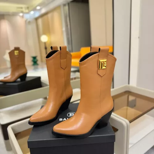 Cheap Balmain Boots For Women #1368768 Replica Wholesale [$192.00 USD] [ITEM#1368768] on Replica Balmain Boots