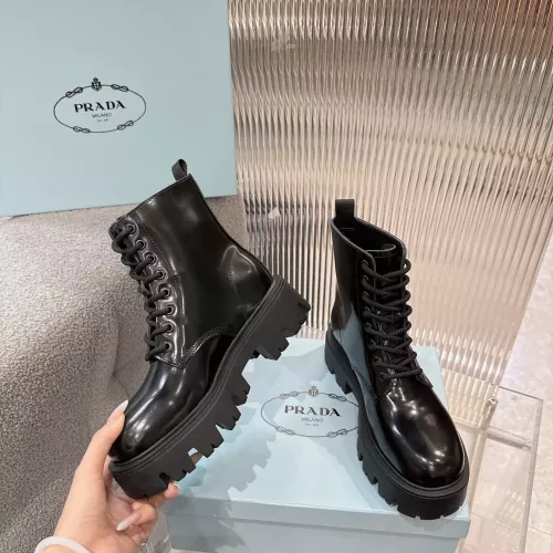 Cheap Prada Boots For Women #1368781 Replica Wholesale [$122.00 USD] [ITEM#1368781] on Replica Prada Boots