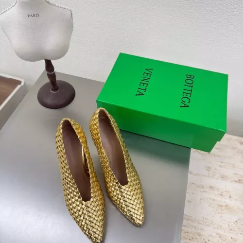 Cheap Bottega Veneta BV High-heeled Shoes For Women #1368846 Replica Wholesale [$132.00 USD] [ITEM#1368846] on Replica Bottega Veneta BV High-heeled Shoes