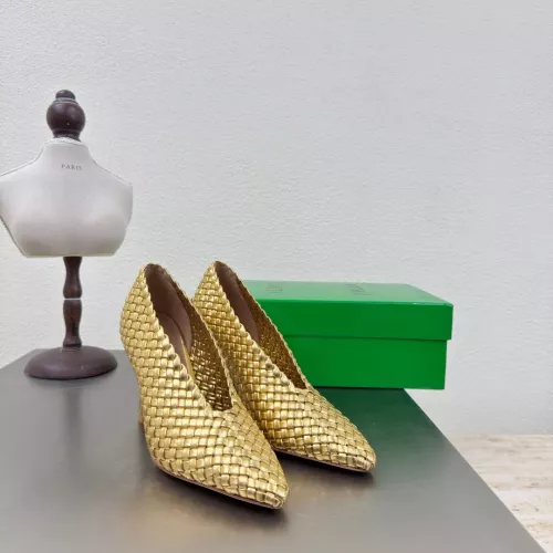 Cheap Bottega Veneta BV High-heeled Shoes For Women #1368846 Replica Wholesale [$132.00 USD] [ITEM#1368846] on Replica Bottega Veneta BV High-heeled Shoes